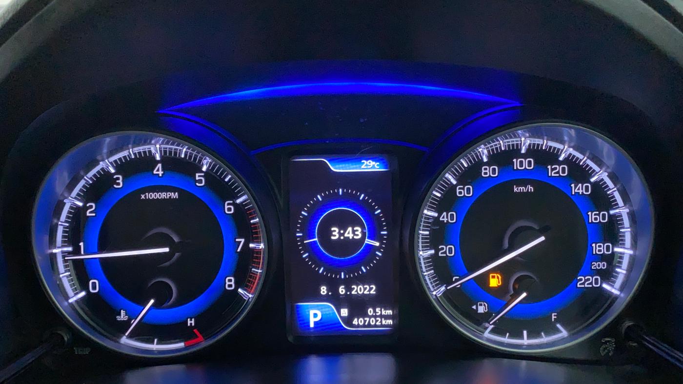 2021 Toyota Glanza V CVT, Petrol, Automatic, 40,774 km, Odometer Image