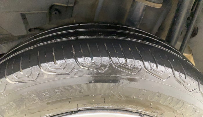 2023 Tata TIGOR XZ PLUS CNG, CNG, Manual, 44,354 km, Left Rear Tyre Tread