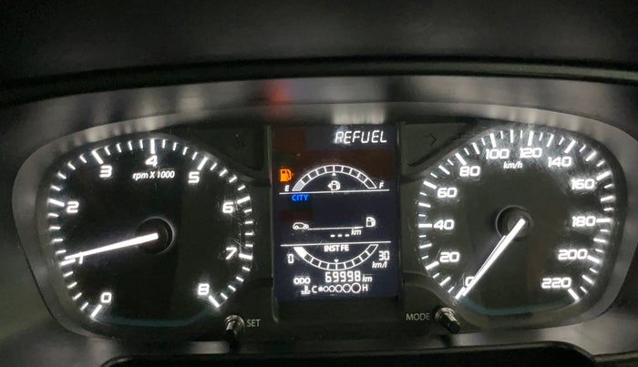 2022 Tata PUNCH ADVENTURE MT, Petrol, Manual, 70,050 km, Odometer Image