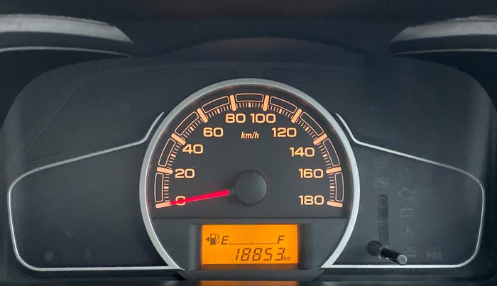 2020 Maruti Alto VXI, Petrol, Manual, 18,893 km, Odometer Image