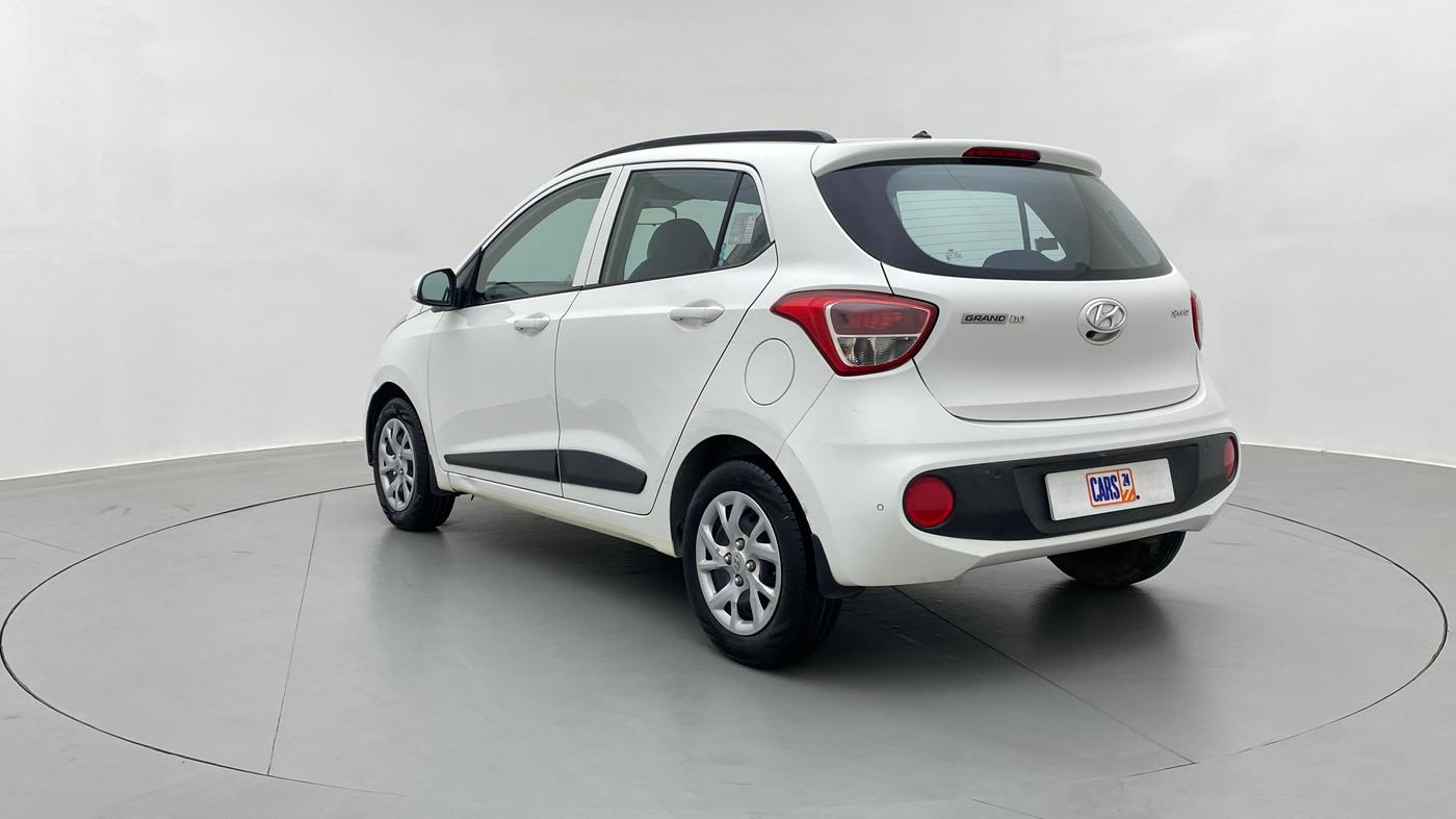 2018 Hyundai Grand i10 SPORTZ 1.2 KAPPA VTVT, Petrol, Manual, 83,405 km, Left Back Diagonal
