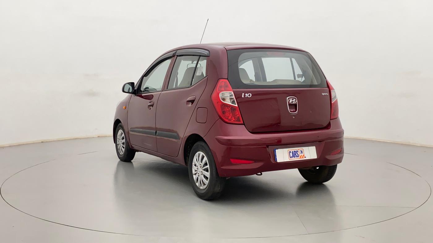 2016 Hyundai i10 SPORTZ 1.1 IRDE2, Petrol, Manual, 39,033 km, Left Back Diagonal