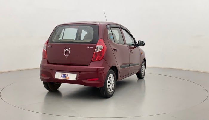 2016 Hyundai i10 SPORTZ 1.1 IRDE2, Petrol, Manual, 39,033 km, Right Back Diagonal