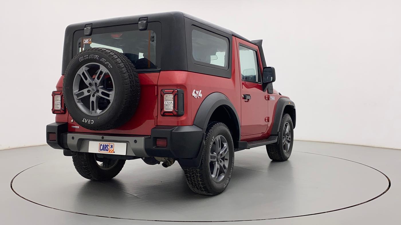 2021 Mahindra Thar LX D AT 4WD HT, Diesel, Automatic, 14,269 km, Right Back Diagonal