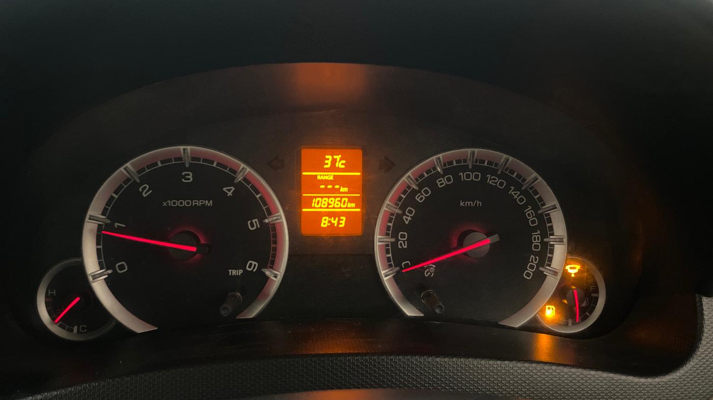 2014 Maruti Swift Dzire ZDI, Diesel, Manual, 1,08,920 km, Odometer Image