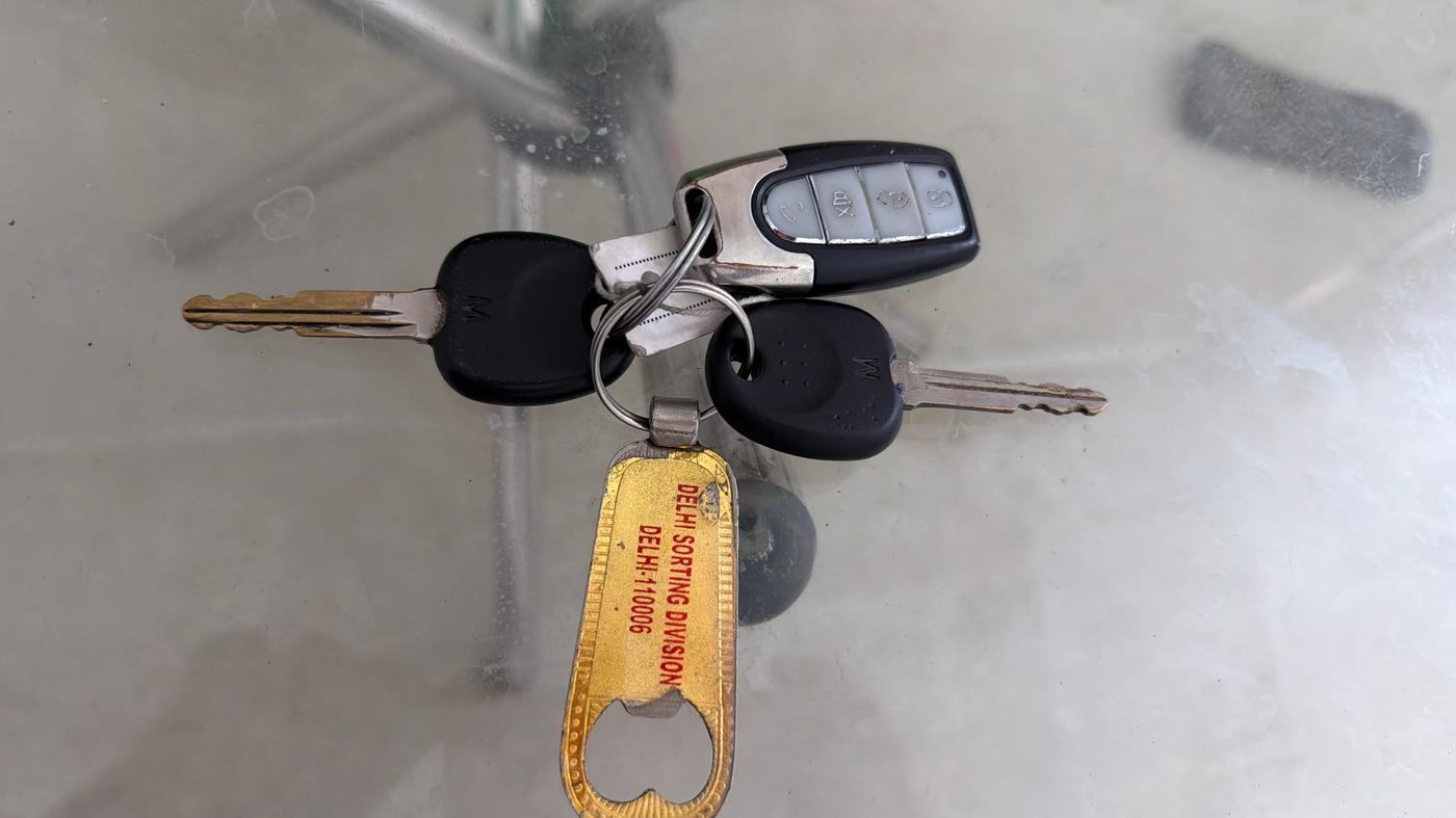 2019 Hyundai NEW SANTRO MAGNA, CNG, Manual, 90,595 km, Key Close Up