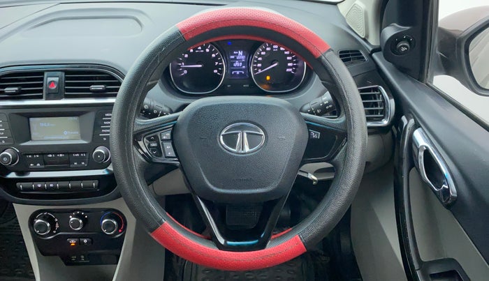 2019 Tata Tiago XZA 1.2 REVOTRON, Petrol, Automatic, 13,014 km, Steering Wheel Close Up