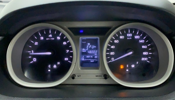 2017 Tata Tiago XZ PETROL, Petrol, Manual, 48,214 km, Odometer Image
