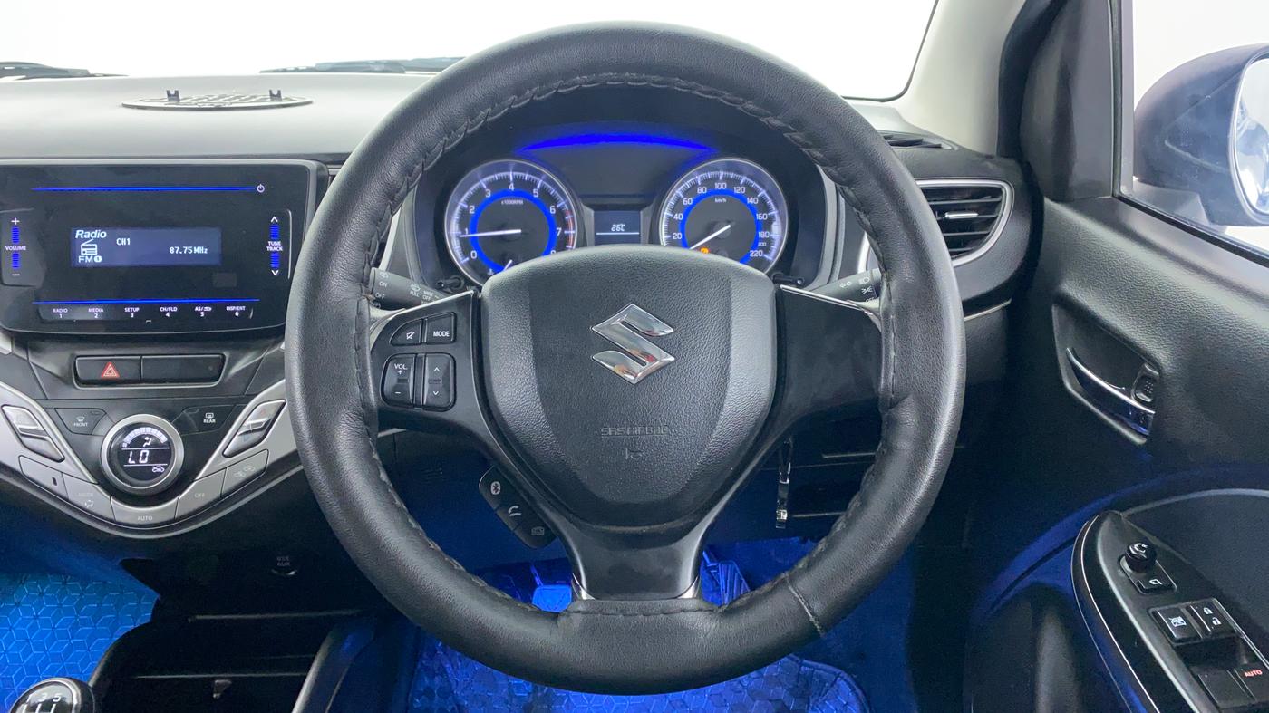 2021 Maruti Baleno DELTA PETROL 1.2, Petrol, Manual, 17,157 km, Steering Wheel Close Up