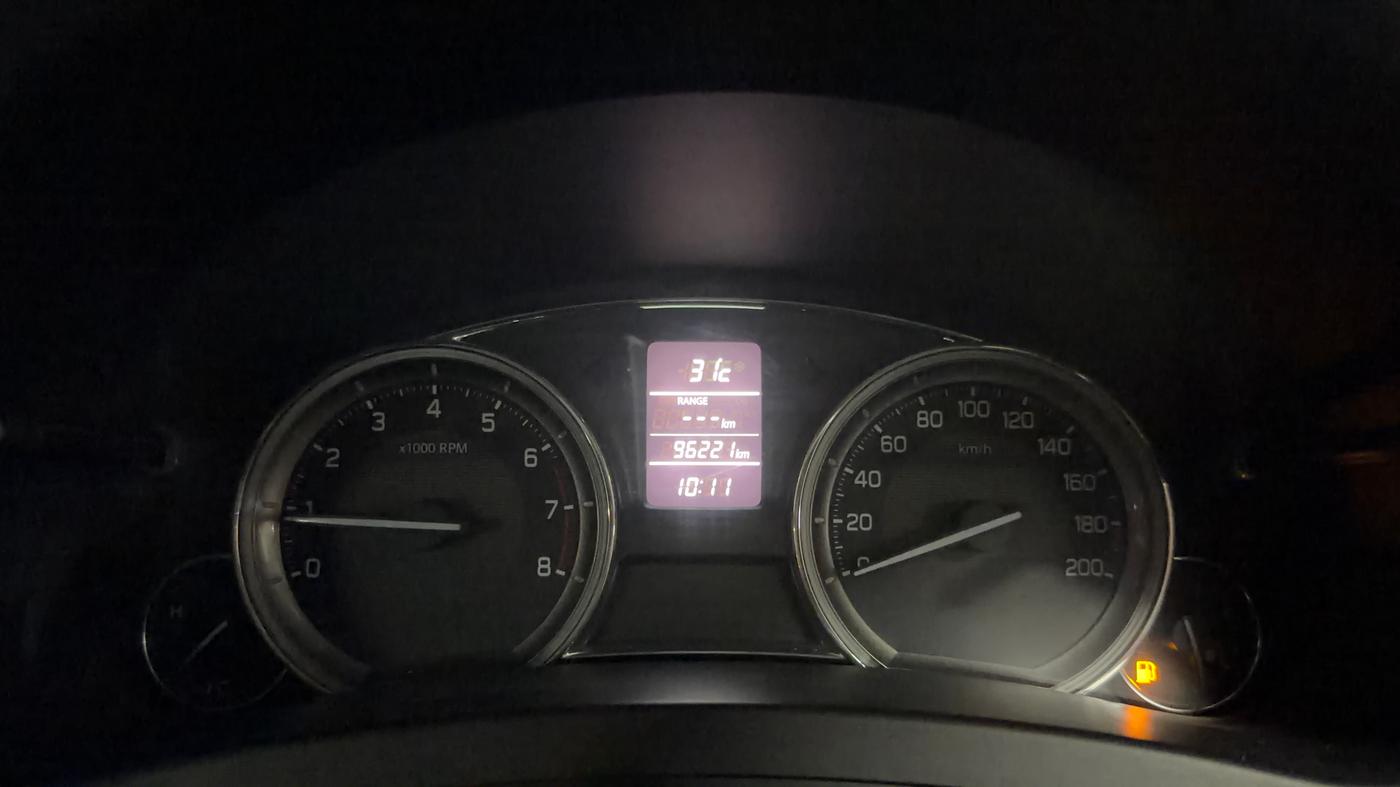 2017 Maruti Ciaz VXI (O), CNG, Manual, 96,211 km, Odometer Image
