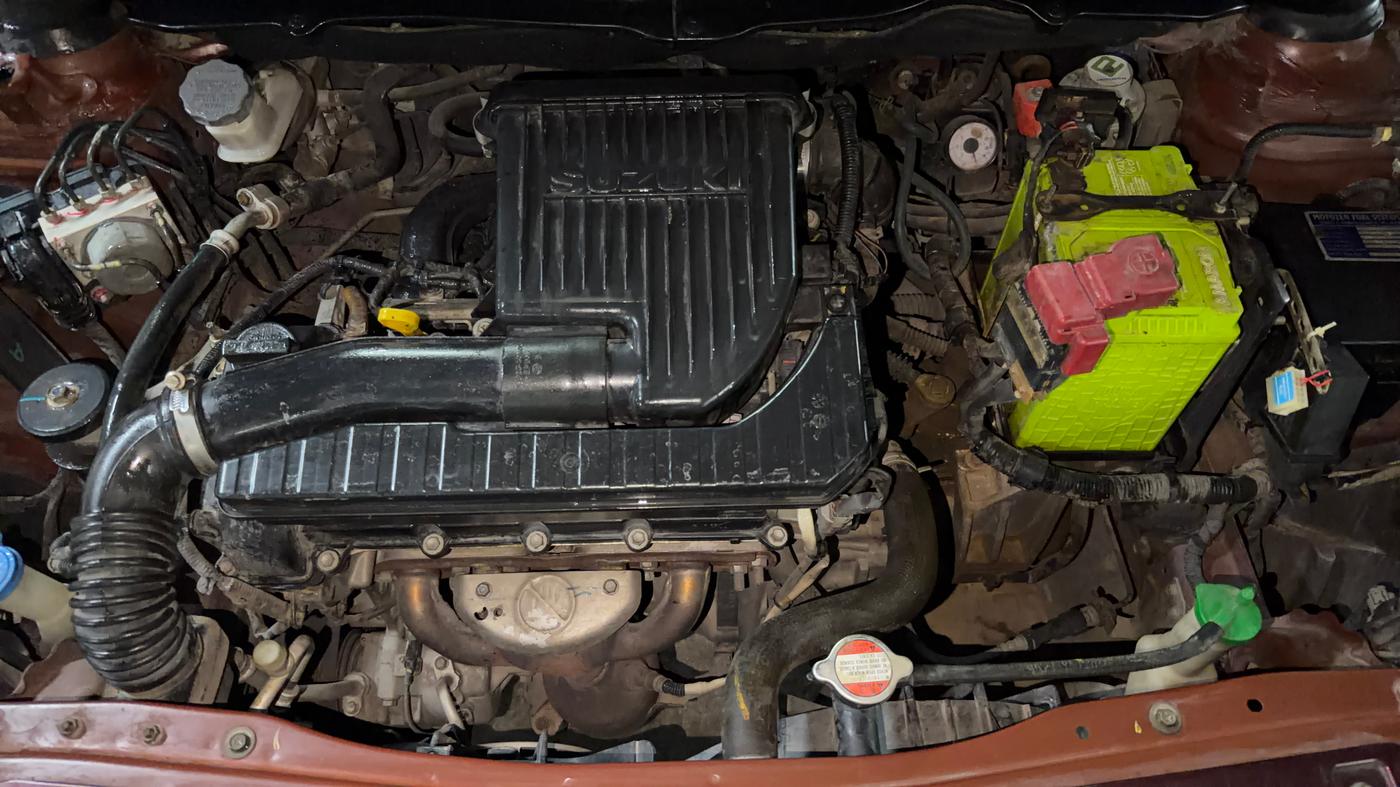 2017 Maruti Ciaz VXI (O), CNG, Manual, 96,211 km, Engine View