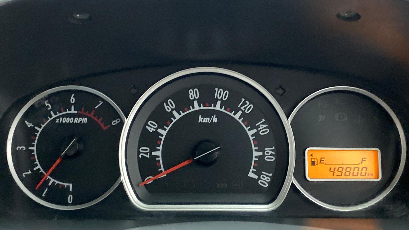 2012 Maruti Alto K10 VXI, Petrol, Manual, 49,800 km, Odometer Image