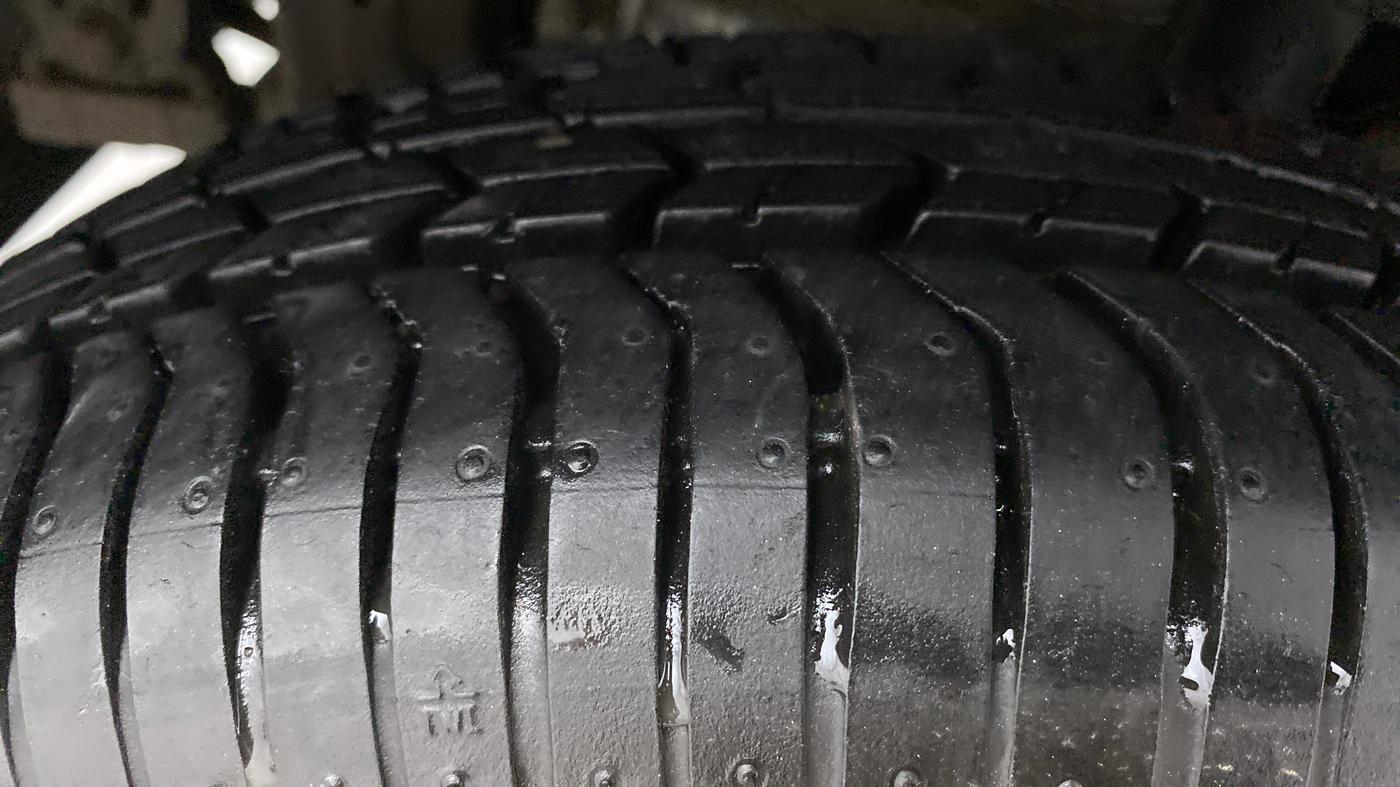 2012 Maruti Alto K10 VXI, Petrol, Manual, 49,800 km, Right Rear Tyre Tread