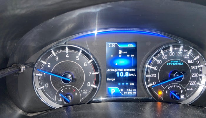 2018 Maruti Ciaz ALPHA  AT 1.5 SHVS PETROL, Petrol, Automatic, 91,756 km, Odometer Image