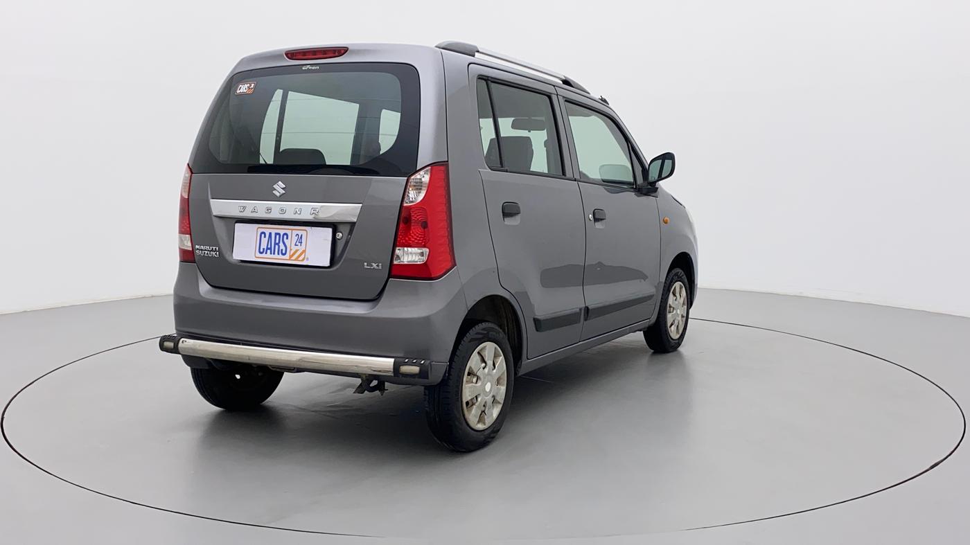 2015 Maruti Wagon R 1.0 LXI CNG, CNG, Manual, 96,103 km, Right Back Diagonal