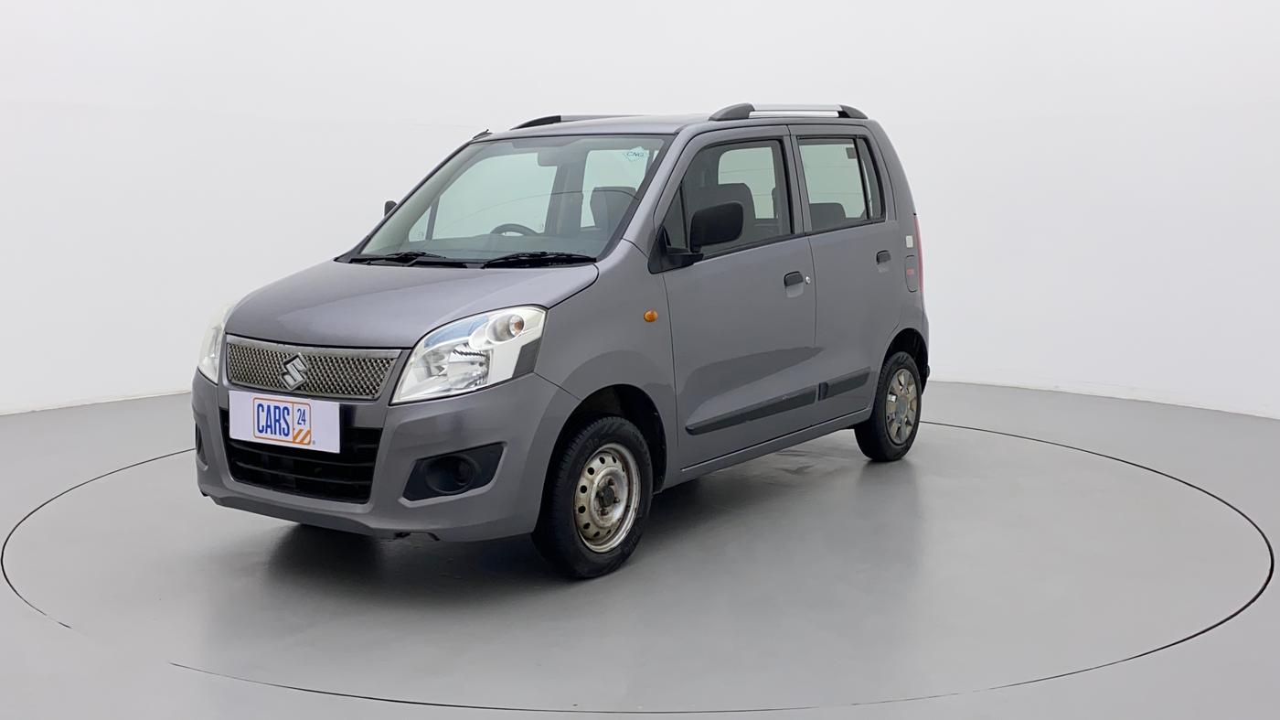 2015 Maruti Wagon R 1.0 LXI CNG, CNG, Manual, 96,103 km, Left Front Diagonal