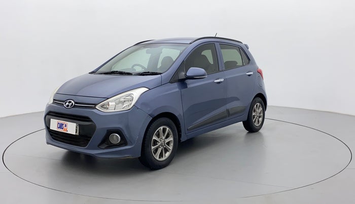 2014 Hyundai Grand i10 ASTA (O) 1.2 KAPPA VTVT, Petrol, Manual, 88,779 km, Left Front Diagonal