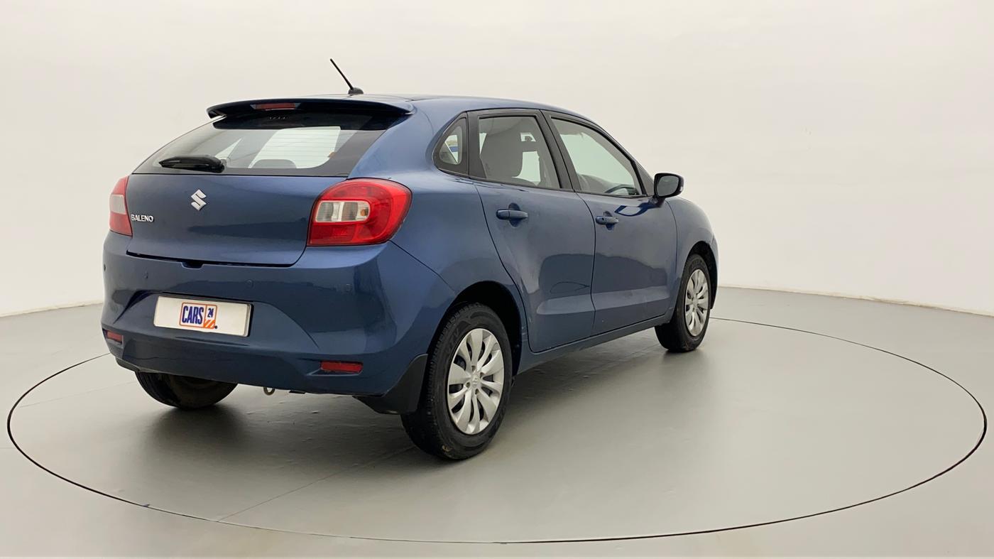 2016 Maruti Baleno DELTA PETROL 1.2, Petrol, Manual, 63,367 km, Right Back Diagonal