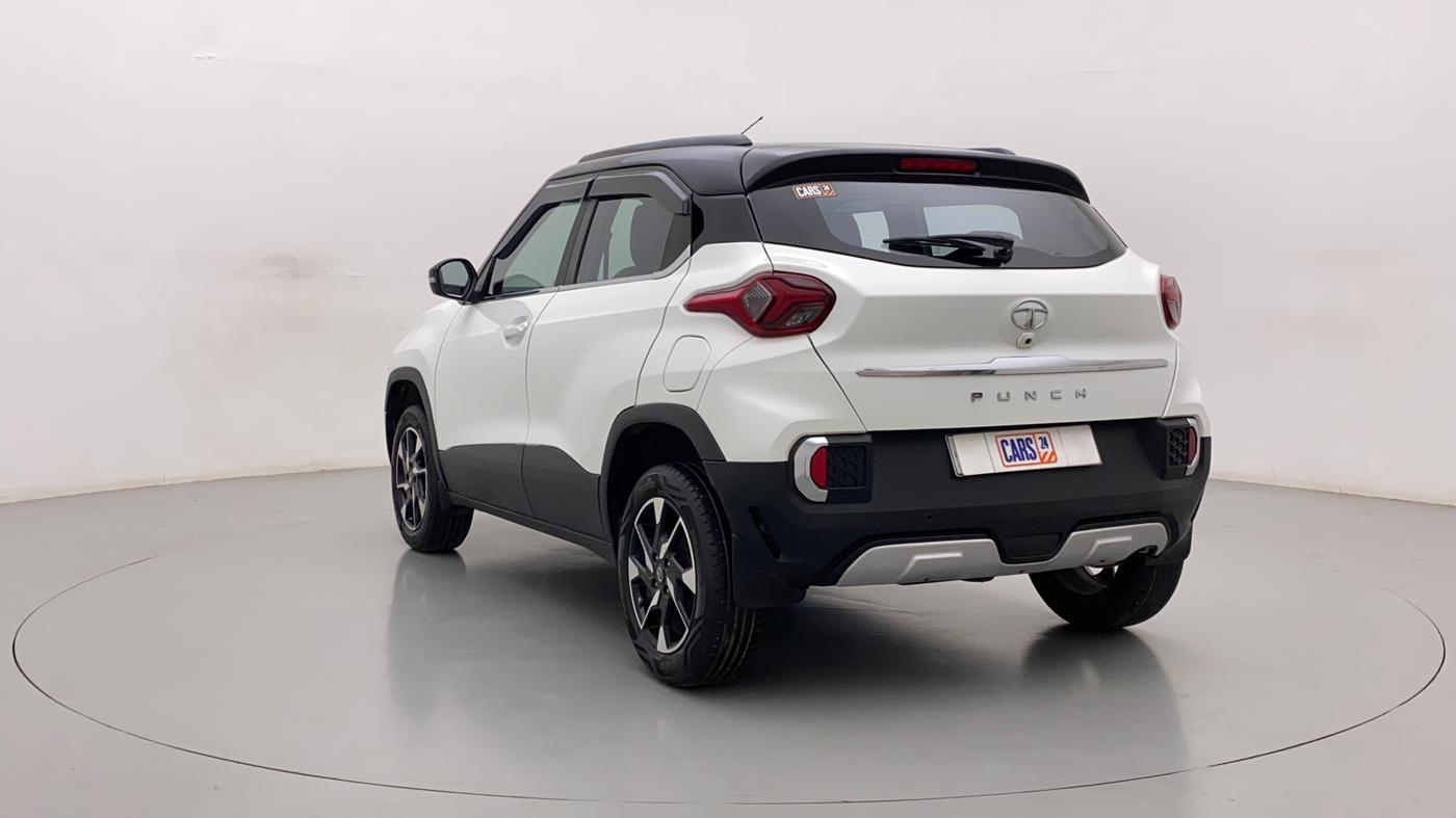 2022 Tata PUNCH CREATIVE IRA AMT 1.2 RTN DUAL TONE, Petrol, Automatic, 26,123 km, Left Back Diagonal