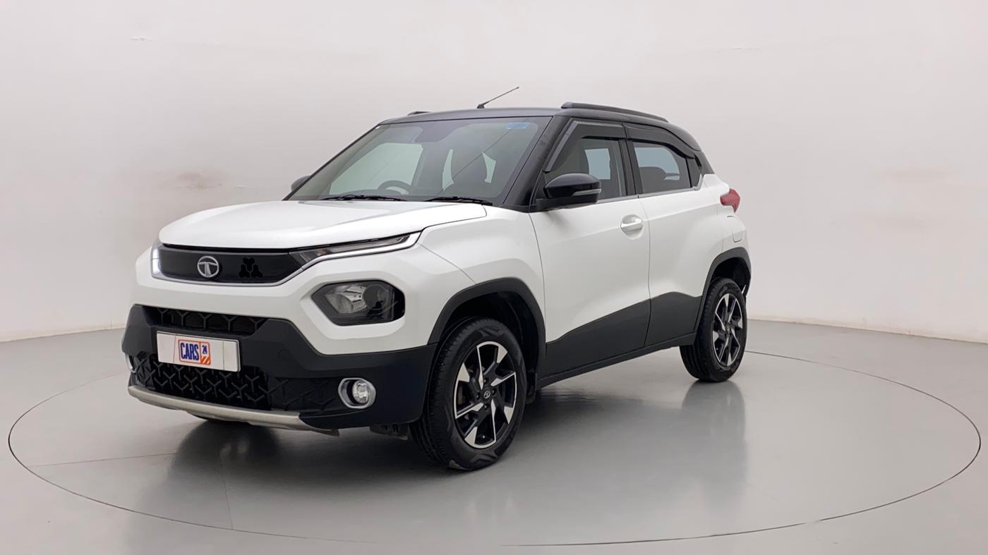 2022 Tata PUNCH CREATIVE IRA AMT 1.2 RTN DUAL TONE, Petrol, Automatic, 26,123 km, Left Front Diagonal