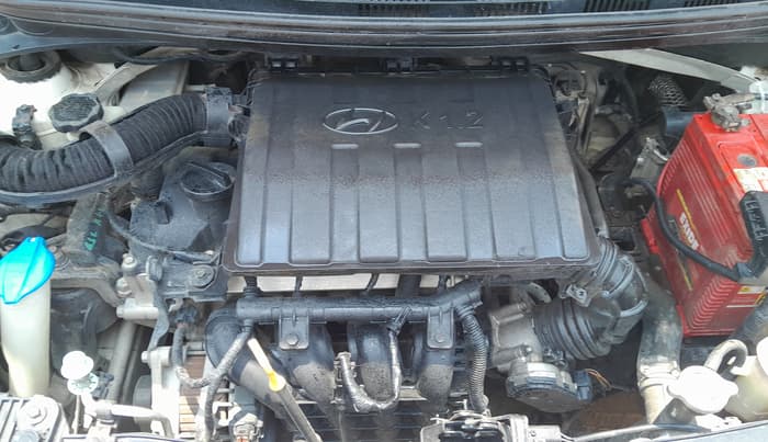 2014 Hyundai Grand i10 ASTA (O) 1.2 KAPPA VTVT, Petrol, Manual, 65,717 km, Engine View