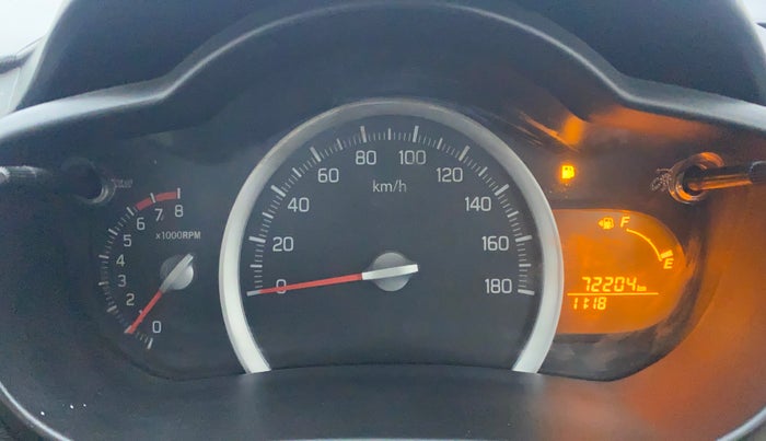 2017 Maruti Celerio ZXI (O), Petrol, Manual, 72,160 km, Odometer Image