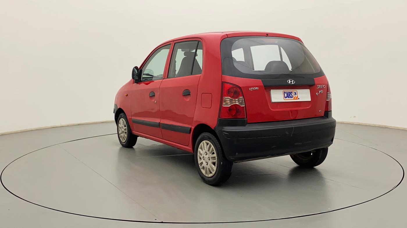 2010 Hyundai Santro Xing GL, Petrol, Manual, 42,600 km, Left Back Diagonal
