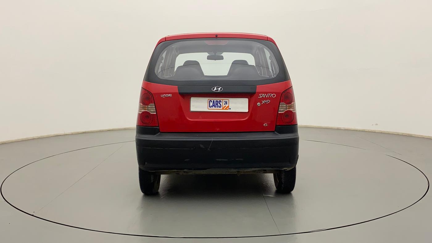 2010 Hyundai Santro Xing GL, Petrol, Manual, 42,600 km, Back/Rear