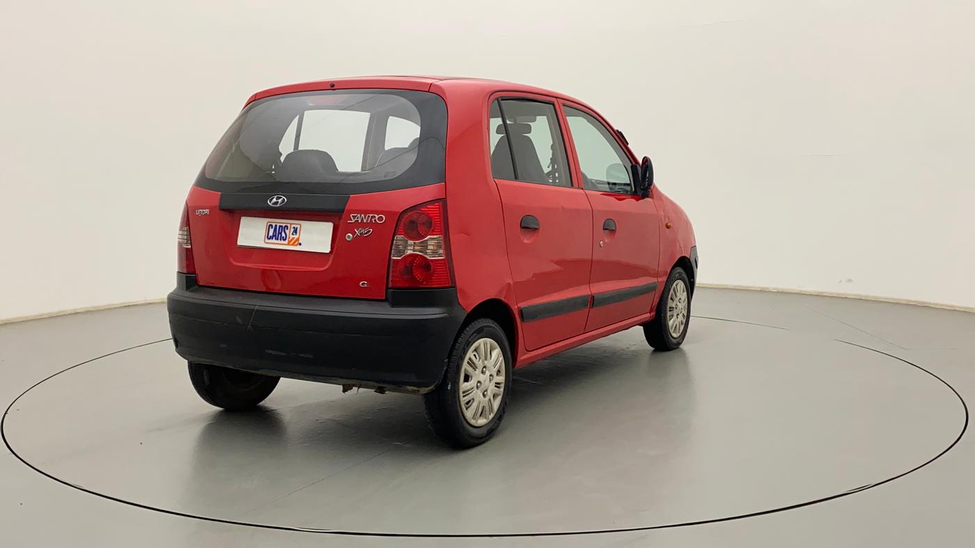 2010 Hyundai Santro Xing GL, Petrol, Manual, 42,600 km, Right Back Diagonal