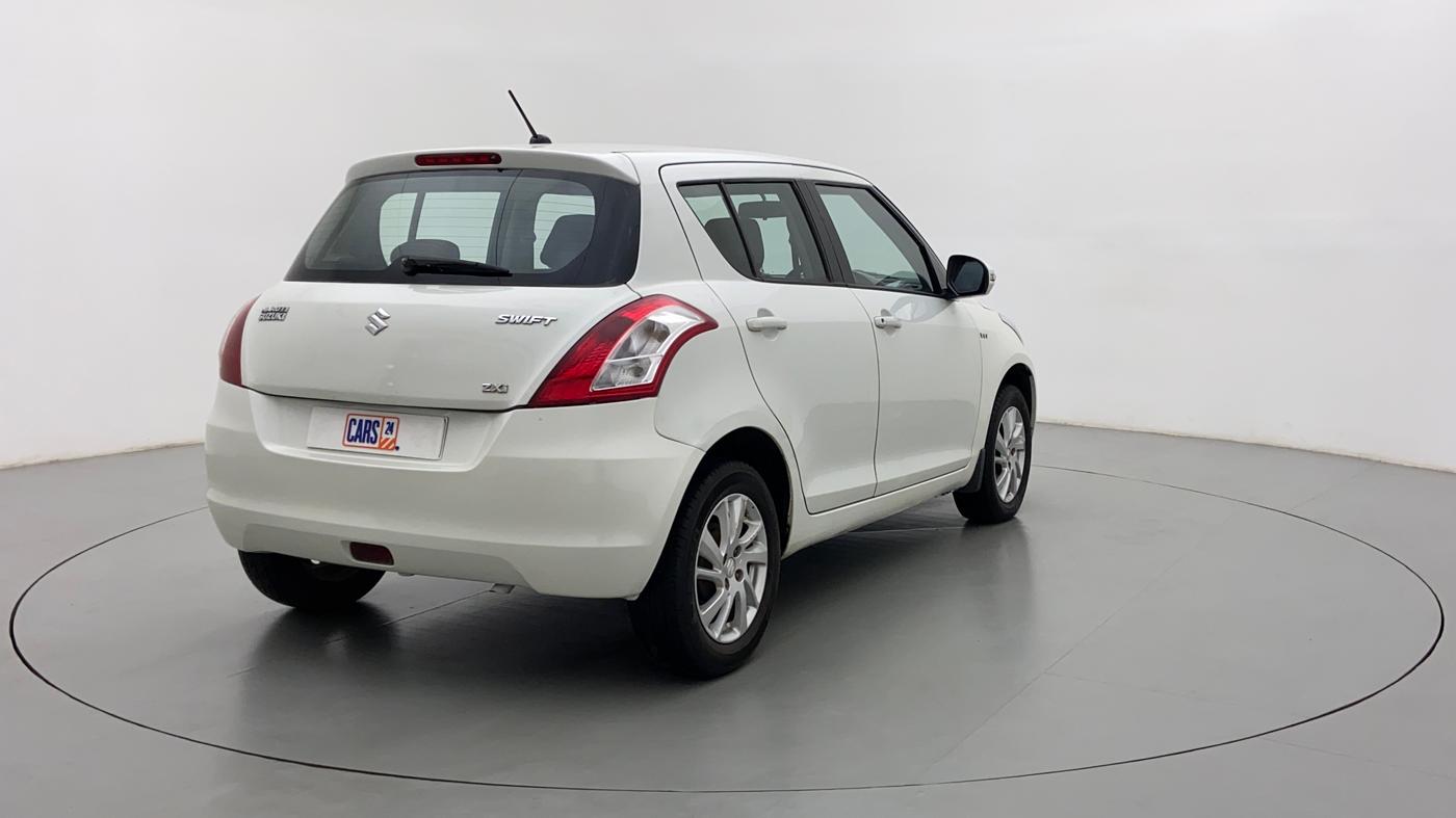 2012 Maruti Swift ZXI D, Petrol, Manual, 90,460 km, Right Back Diagonal