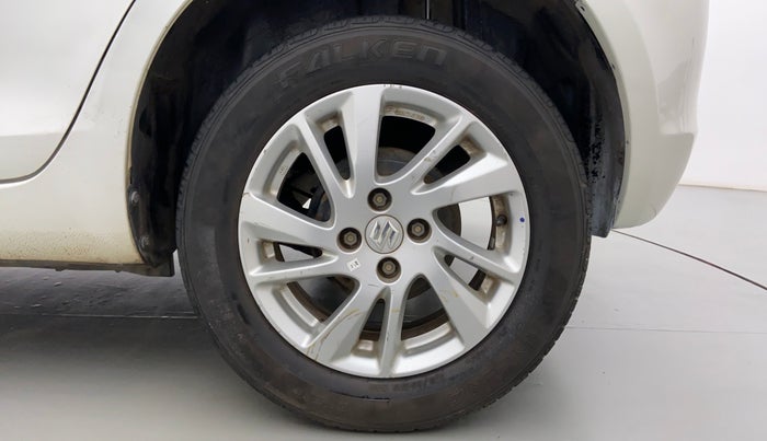 2012 Maruti Swift ZXI D, Petrol, Manual, 90,460 km, Left Rear Wheel