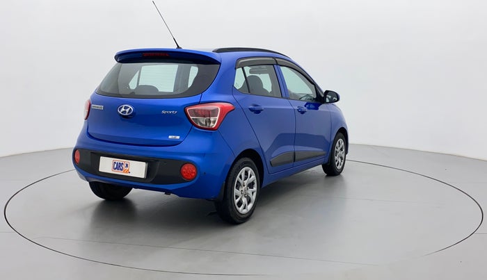 2019 Hyundai Grand i10 SPORTZ 1.2 KAPPA VTVT, Petrol, Manual, 90,811 km, Right Back Diagonal