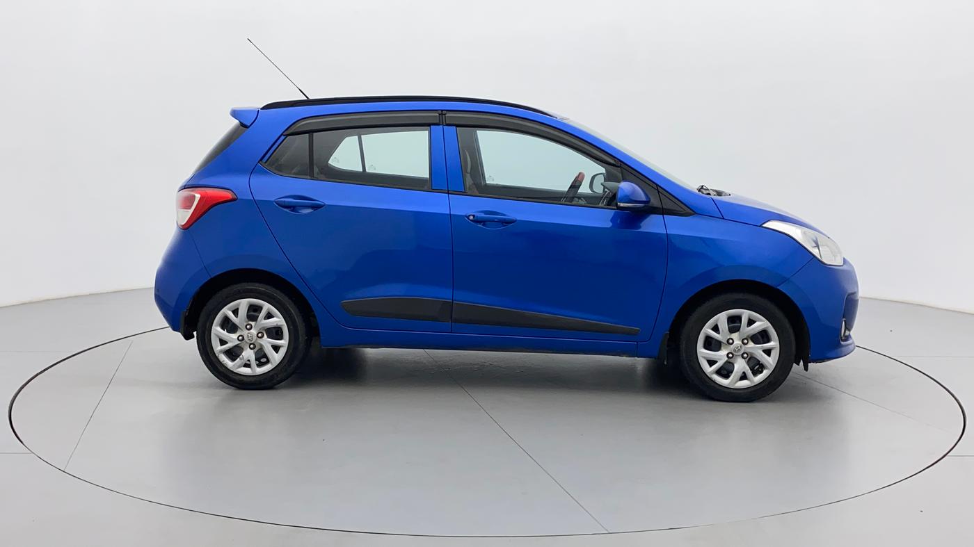 2019 Hyundai Grand i10 SPORTZ 1.2 KAPPA VTVT, Petrol, Manual, 90,811 km, Right Side View