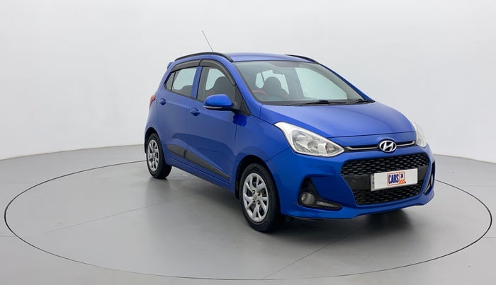2019 Hyundai Grand i10 SPORTZ 1.2 KAPPA VTVT, Petrol, Manual, 90,811 km, Right Front Diagonal