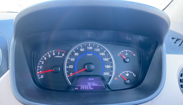 2016 Hyundai Grand i10 MAGNA 1.2 KAPPA VTVT, Petrol, Manual, 39,921 km, Odometer Image