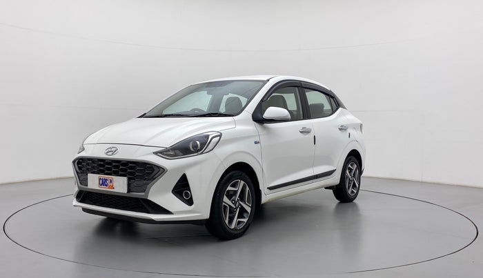 2021 Hyundai AURA SX+ AT 1.2CRDI, Diesel, Automatic, 30,600 km, Left Front Diagonal