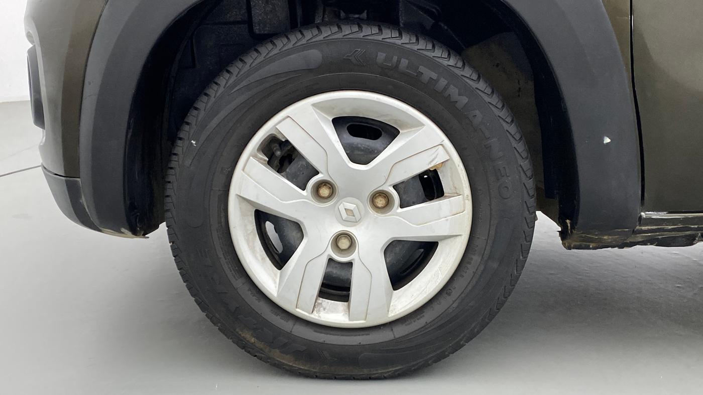 2019 Renault Kwid RXT 1.0 (O), Petrol, Manual, 64,974 km, Left Front Wheel
