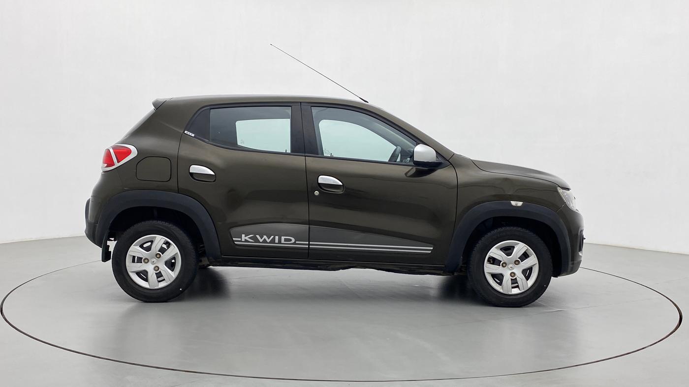 2019 Renault Kwid RXT 1.0 (O), Petrol, Manual, 64,974 km, Right Side View