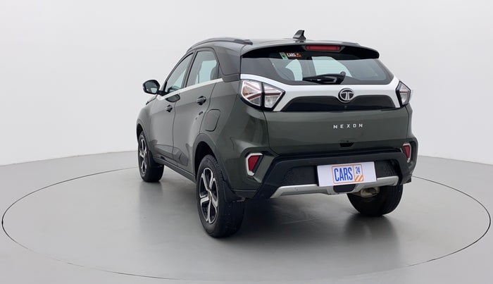 2022 Tata NEXON XZA PLUS SUNROOF PETROL, Petrol, Automatic, 33,110 km, Left Back Diagonal