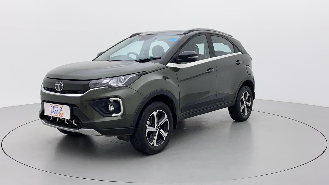 2022 Tata NEXON XZA PLUS SUNROOF PETROL, Petrol, Automatic, 33,110 km, Left Front Diagonal