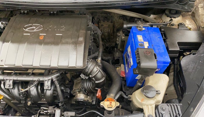 2015 Hyundai Xcent SX AT 1.2 (O), Petrol, Automatic, 80,432 km, Engine View - Left