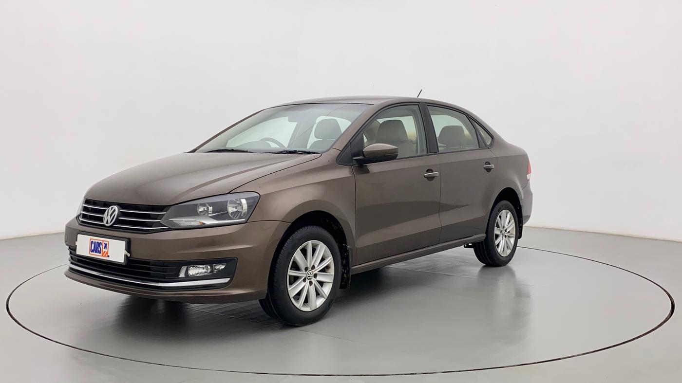 2015 Volkswagen Vento HIGHLINE 1.6 MPI, Petrol, Manual, 87,242 km, Left Front Diagonal