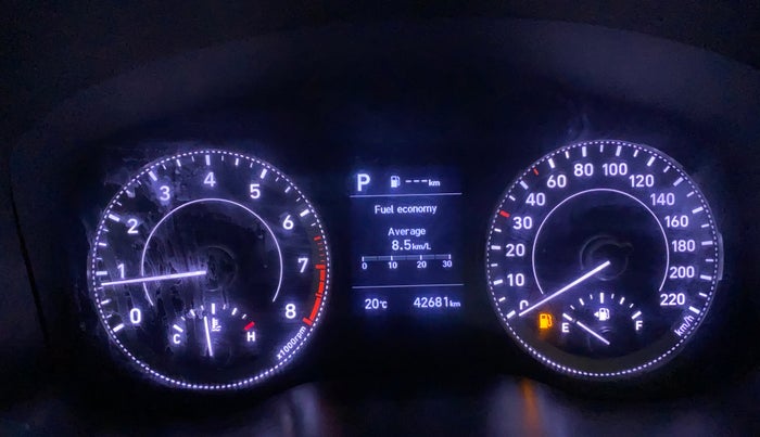 2019 Hyundai VENUE SX PLUS 1.0 TURBO DCT, Petrol, Automatic, 42,674 km, Odometer Image