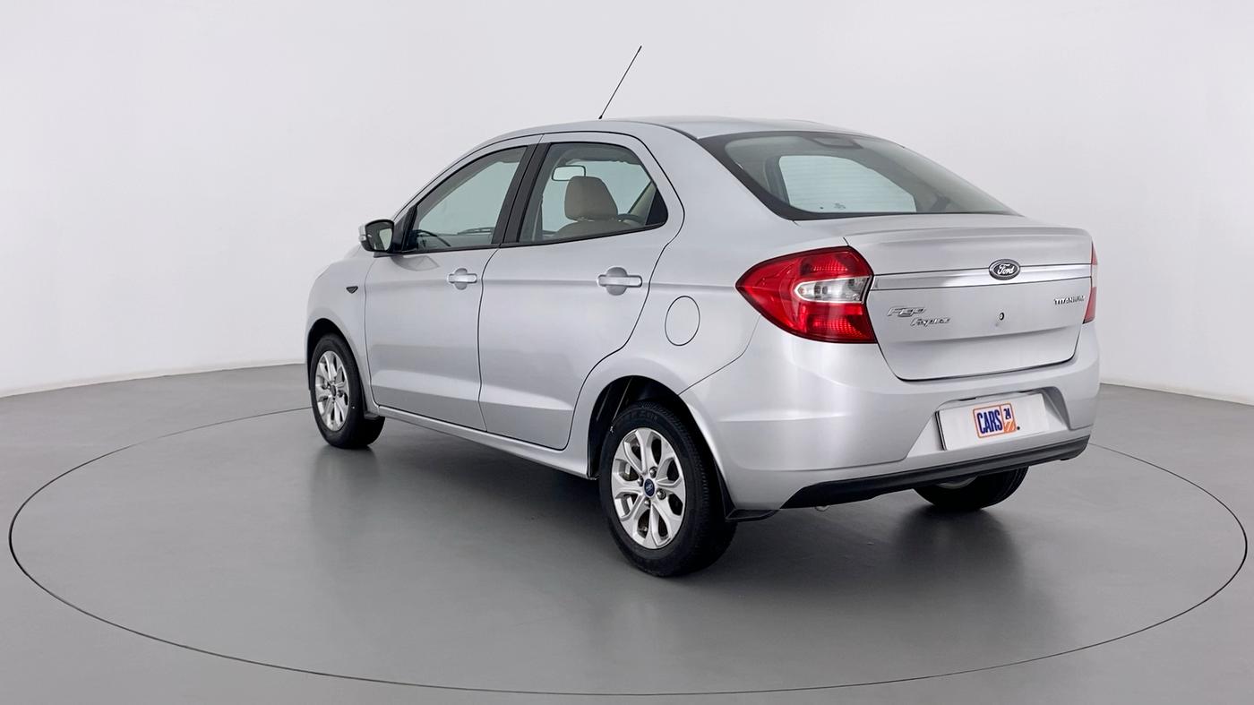 2017 Ford Figo Aspire 1.2 TITANIUM PETROL, Petrol, Manual, 43,454 km, Left Back Diagonal