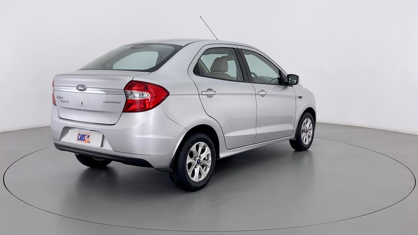 2017 Ford Figo Aspire 1.2 TITANIUM PETROL, Petrol, Manual, 43,454 km, Right Back Diagonal