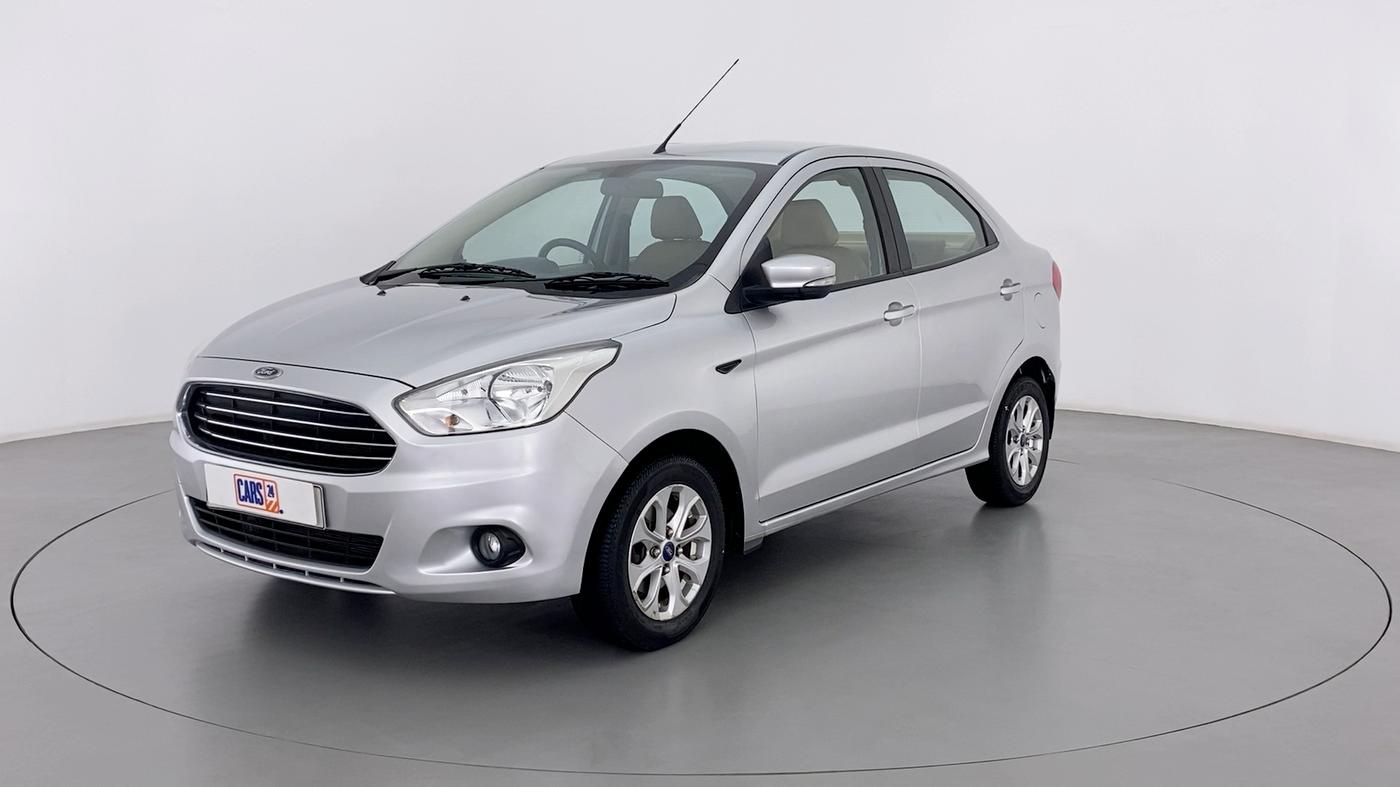 2017 Ford Figo Aspire 1.2 TITANIUM PETROL, Petrol, Manual, 43,454 km, Left Front Diagonal