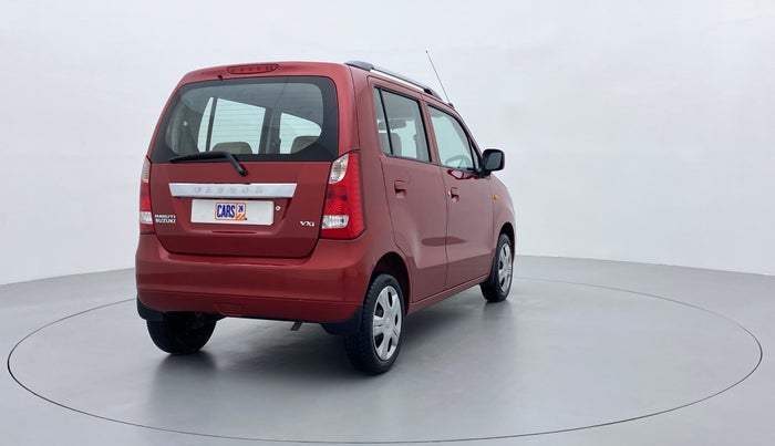 2017 Maruti Wagon R 1.0 VXI OPT, Petrol, Manual, 42,369 km, Right Back Diagonal (45- Degree) View