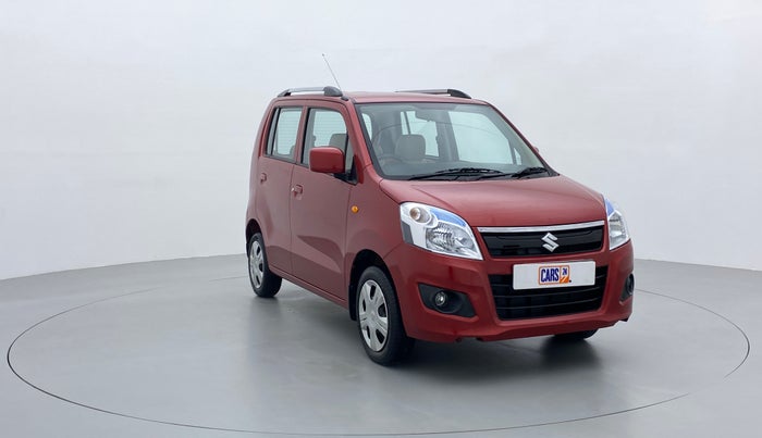 2017 Maruti Wagon R 1.0 VXI OPT, Petrol, Manual, 42,369 km, Right Front Diagonal (45- Degree) View