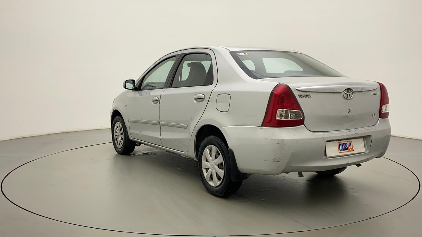 2011 Toyota Etios G, Petrol, Manual, 51,710 km, Left Back Diagonal