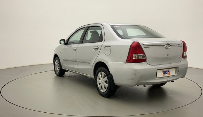 2011 Toyota Etios G, Petrol, Manual, 51,710 km, Left Back Diagonal